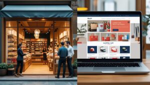 📊 Traditional Business vs E-Commerce Business