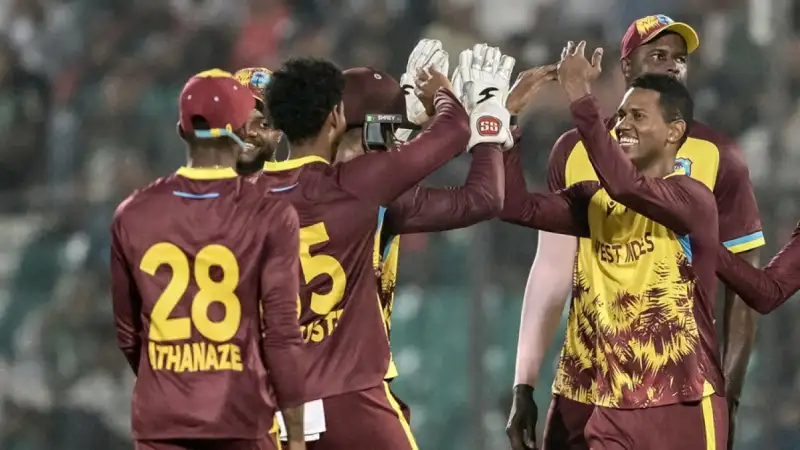 West Indies vs Bangladesh 1st T20I 2025